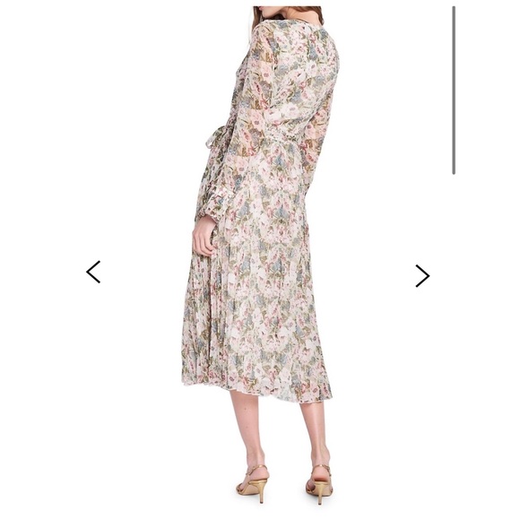 Ensaison pleated midi dress - Picture 2 of 6